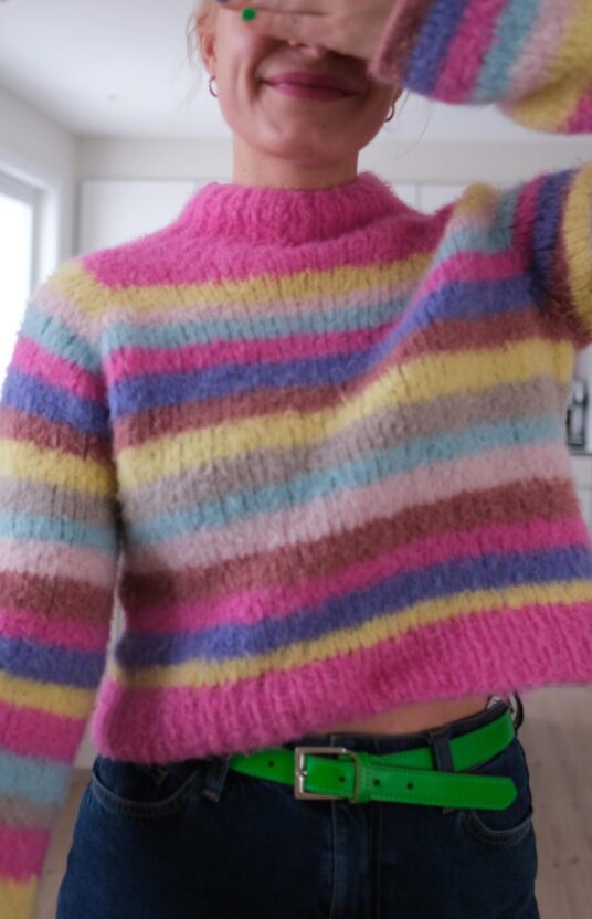 sstrikkeoppskrift nybegynner dame