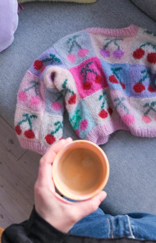 cherry jacket knit pattern