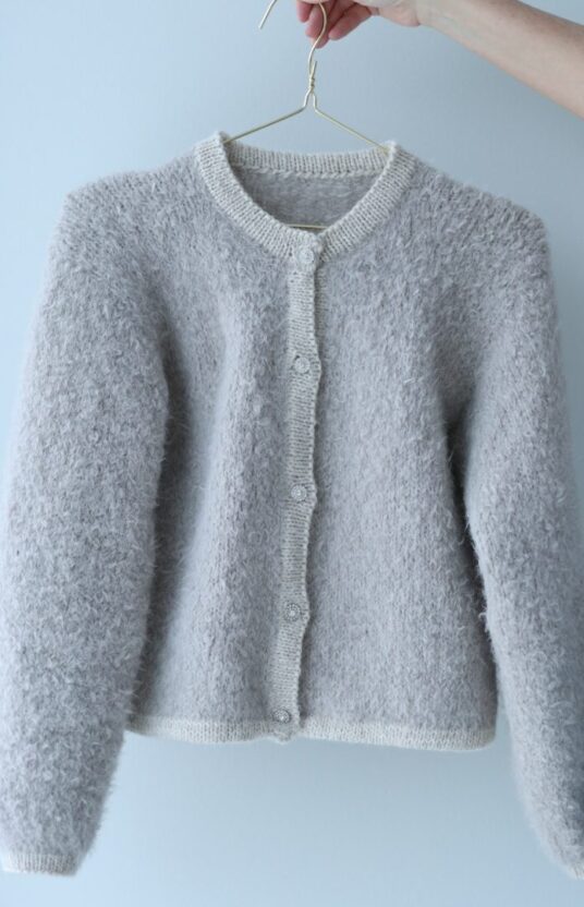 strikkejakke dame oppskrift