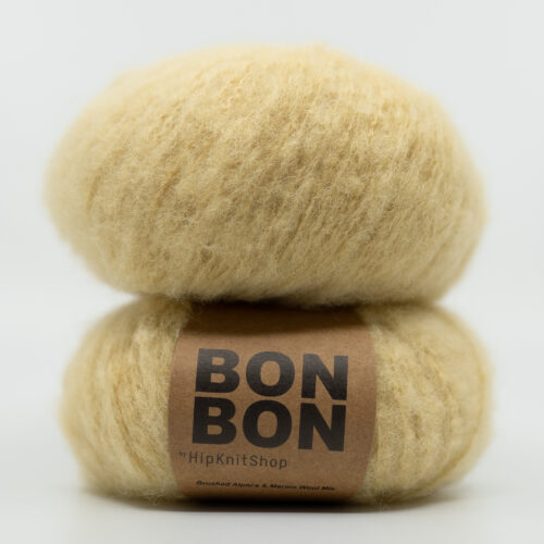 yellow yarn brushed alpaca grain colored yarn