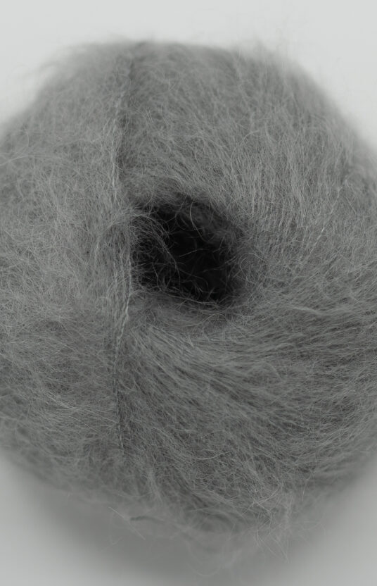 hip mohair garn nettbutikk grå