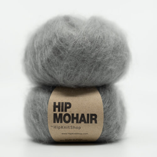 Mohair yarn gray online store hip mohair