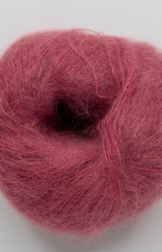 Hip Mohair garn rød