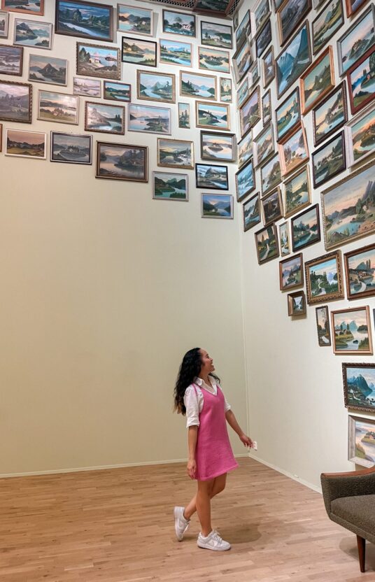 rosa sommerkjole strikkeoppskrift