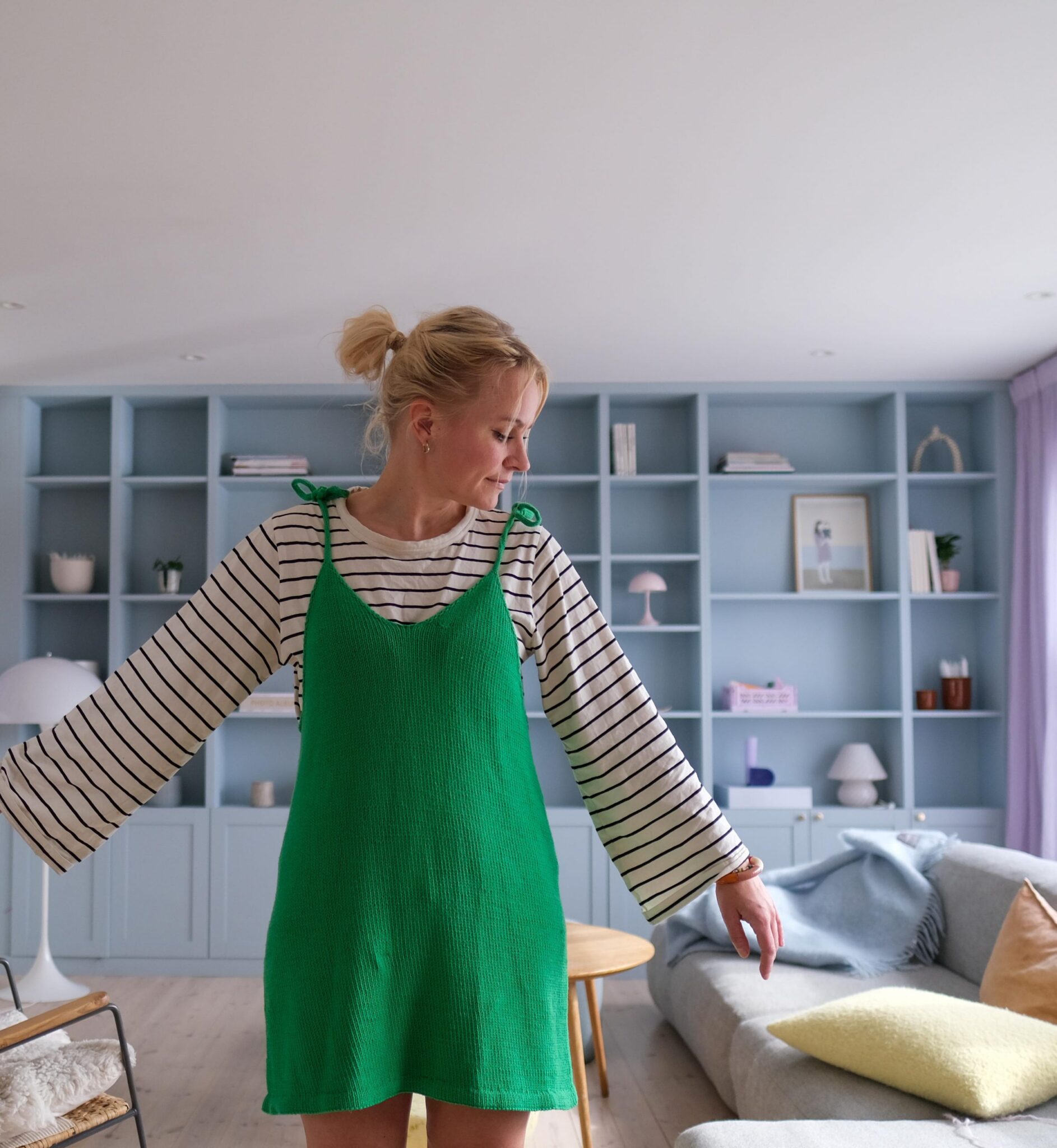 207058-Anne-kjole-strikkeoppskrift-6 - HipKnitShop deilig sommerkjole bomull