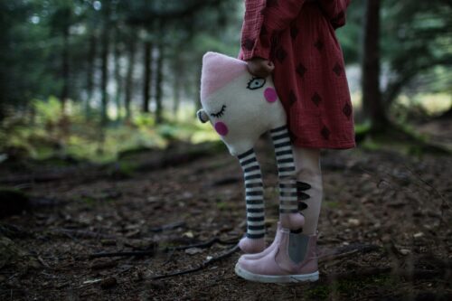Baby gift / plush toy, Mildred handmade doll