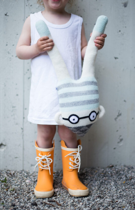 kosedyr strikkeoppskrift