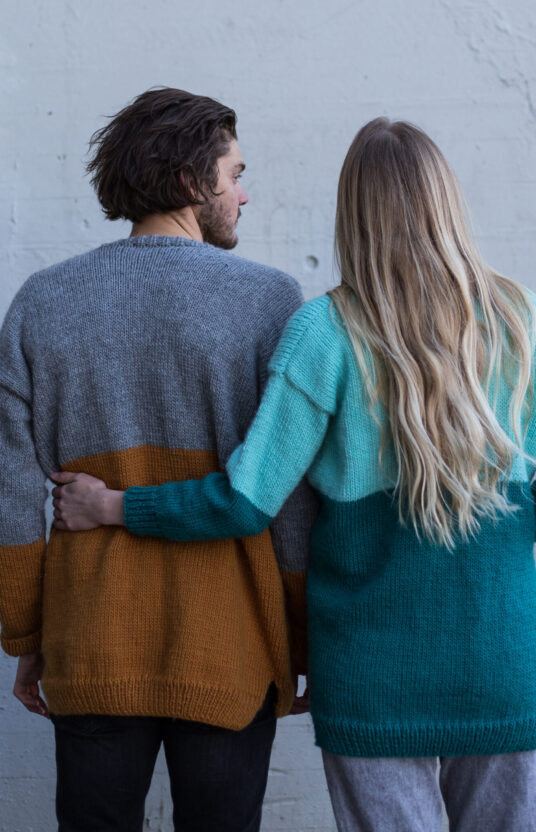 mens knitwear Parkenstrikk strikkehefte