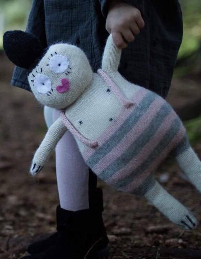 kosebamse jente - HipKnitShop