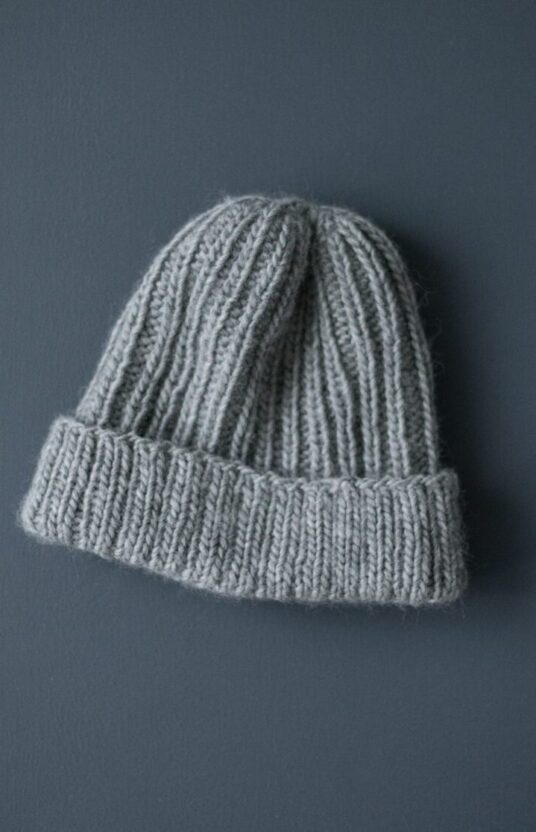 favorittlue strikkeoppskrift