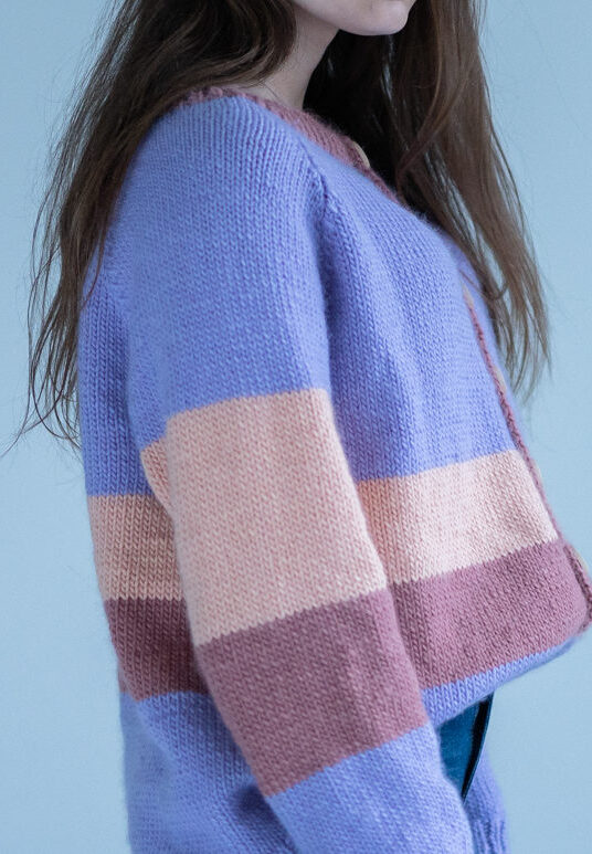 easy knittingpattern womens cardigan