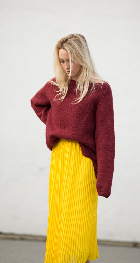 25437-Polly-genser-strikkeoppskrift-7 - HipKnitShop strikk dame genser