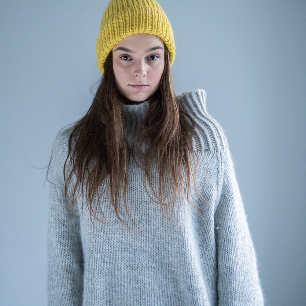 knit pattern easy hat