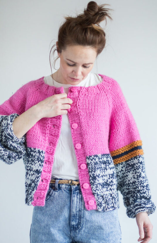 pop jacket knittingpattern women