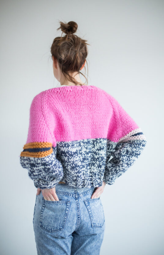 strikkeoppskrift jakke dame