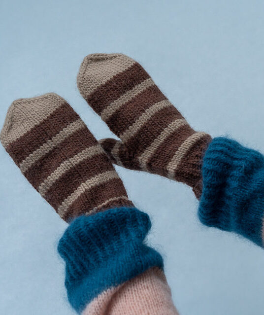mittens knitting pattern easy