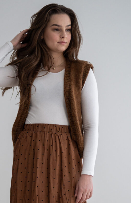 knitted vest pattern