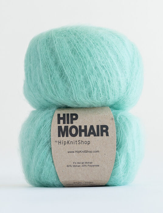 green mohair yarn