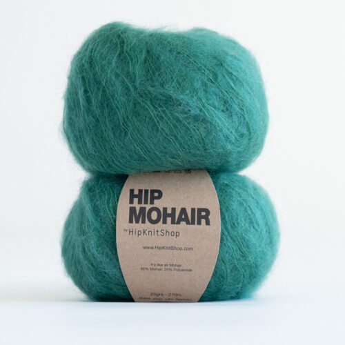 green mohair yarn