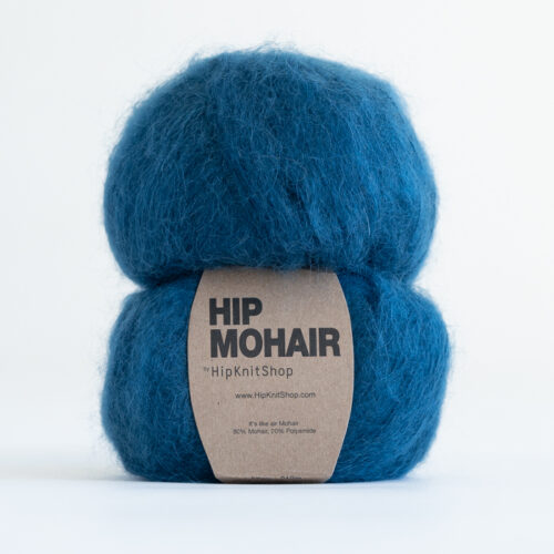 blue mohair yarn