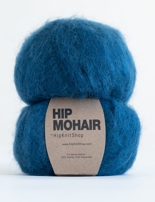 blue mohair yarn
