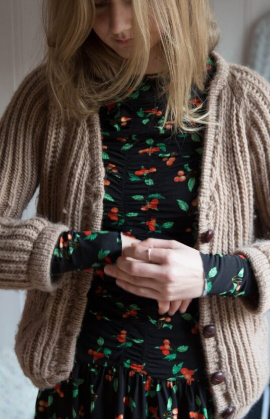 womens knitted jacket pattern