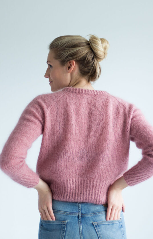 hverdagsgenser dame oppskrift - HipKnitShop strikkeoppskrift enkel genser dame