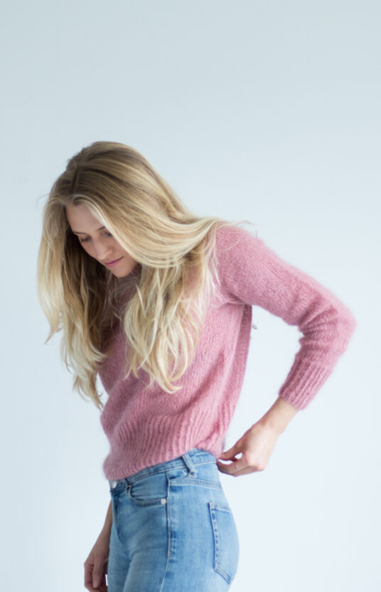 basic sweater knitting pattern women