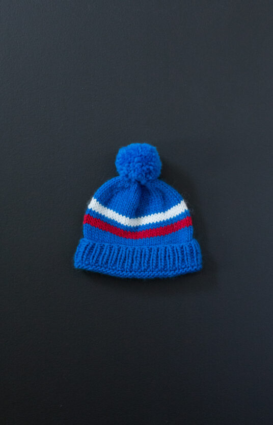 strikkeoppskrift lue barn