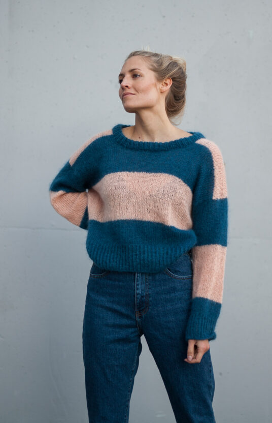womens sweater with stripes