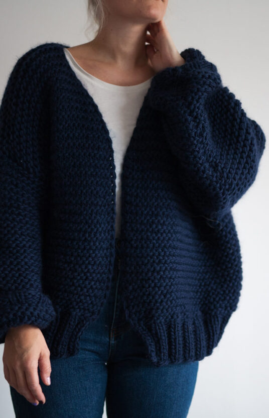 knitted jacket women