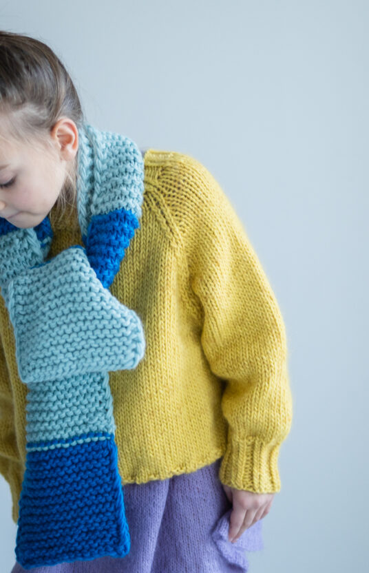 scarf knitting pattern beginners