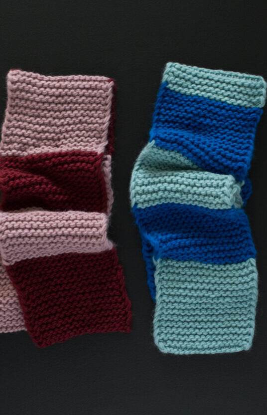 Skjerf rillestrikk oppskrift