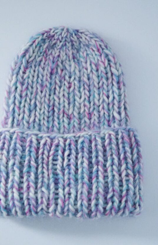 26920-BonBon-beanie-kit-2 - HipKnitShop unicorn beanie knitting pattern
