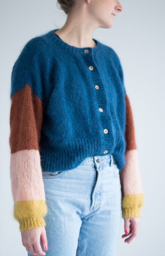 mohair cardigan oppskrift