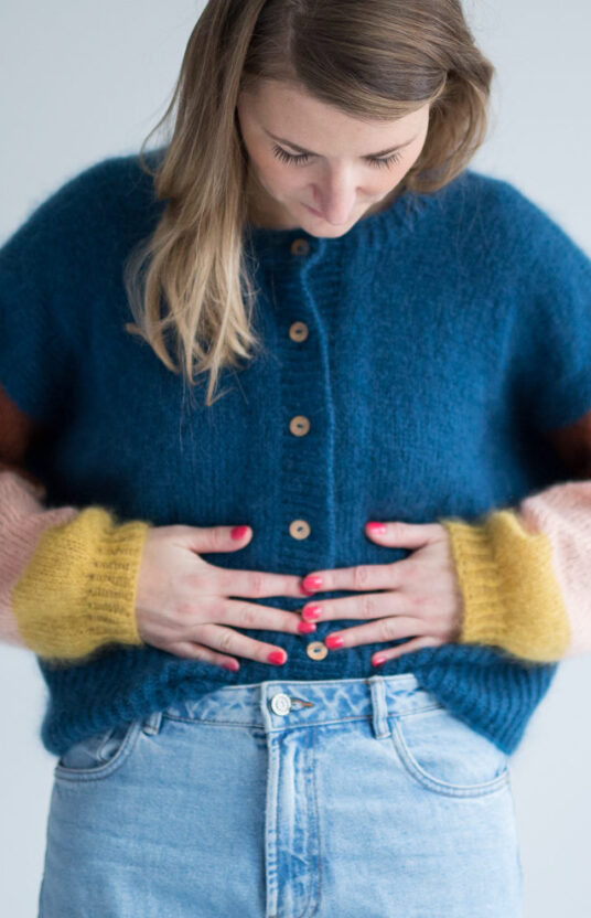 Mohair cardigan knitting pattern