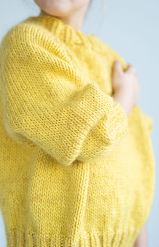 strikk til barn raglangenser