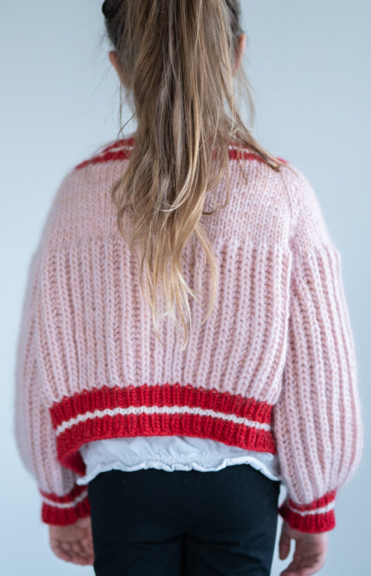 knitted jacket kids pattern