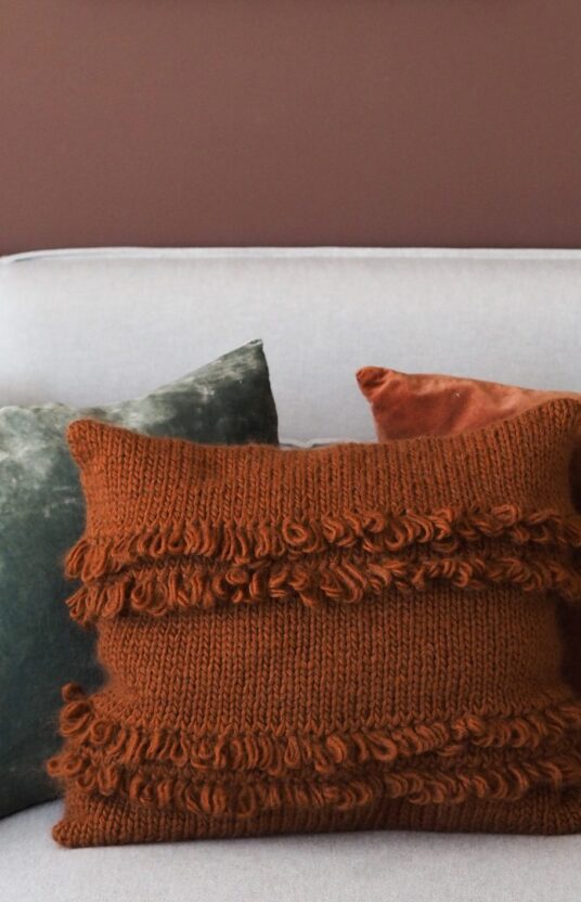 PILLOW KNITTING PATTERN