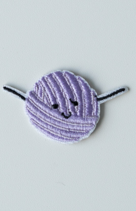 yarn embroidery patch