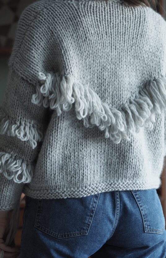 knitting pattern loop stitches