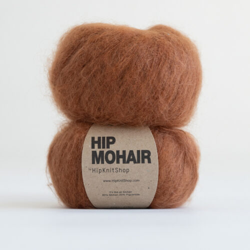 brown mohair yarn Hip mohair