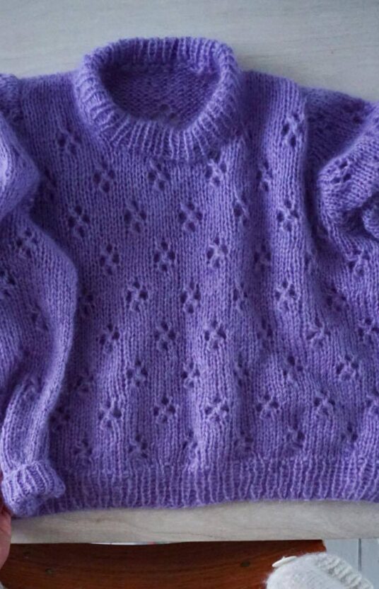 Knitting pattern womens sweater