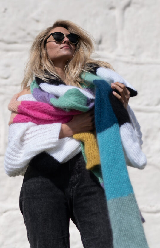 colorful scarf pattern