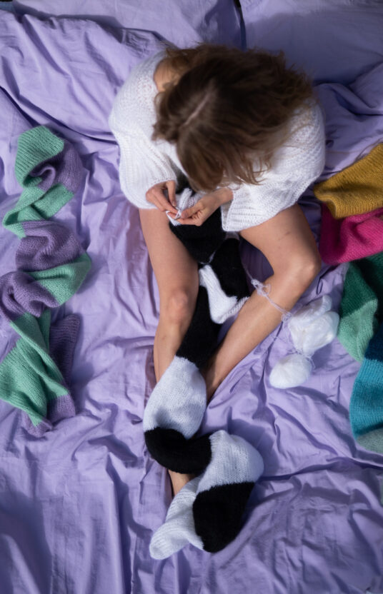 mohair scarf pattern