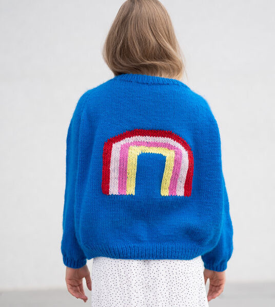 strikkejakke dame mønster