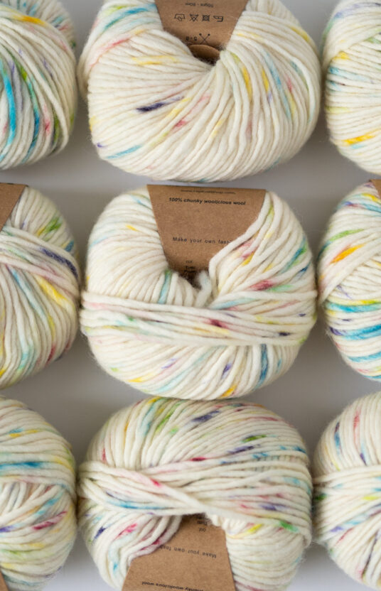 handpainted yarn colorful
