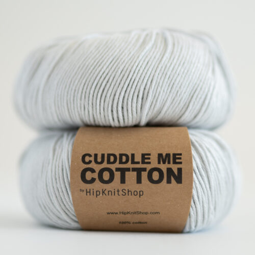 Cotton yarn light gray