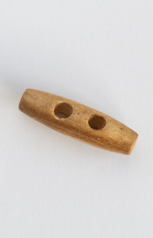wooden toggle button