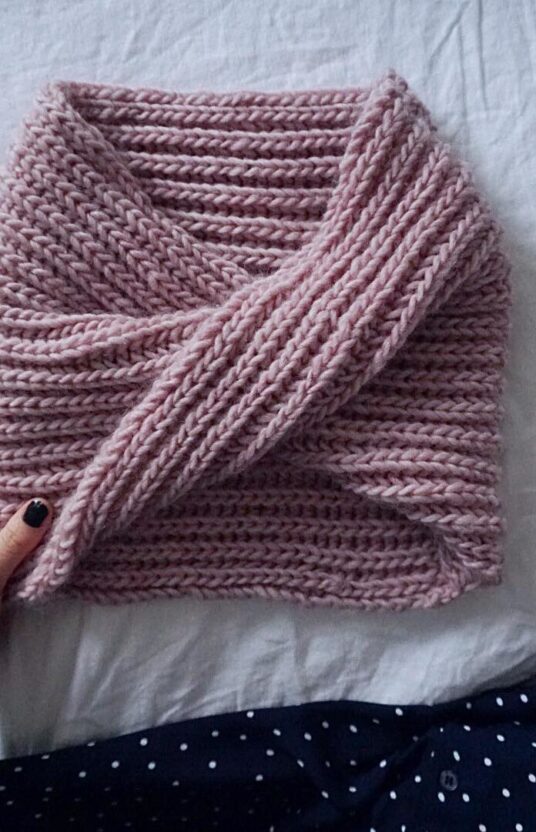 circle scarf knitting pattern